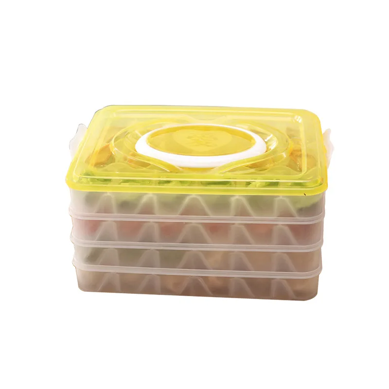 

New Four-layer Separate Food Preservation Box For Home Restaurant Kitchen Storage Box