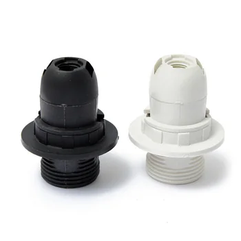 

Edison Bulb Lamp Holder Screw ES E14 M10 Light Pendant Socket & Lampshade Collar High Quality