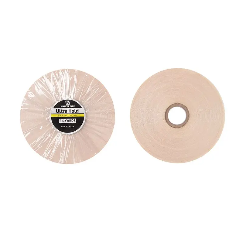 0.8cm*36yards Wig Tape Ultra Hold White Double Sided Replacement Tape For in Hair Extension/Toupee/Lace Wig
