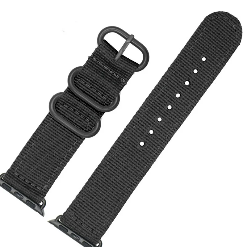 

Woven Nylon Watch Band for iWatch Series 1 2 3 4 5 6 SE Apple Watch Sport Loop Strap 38mm 42mm 40mm iwatch 5 band 44mm