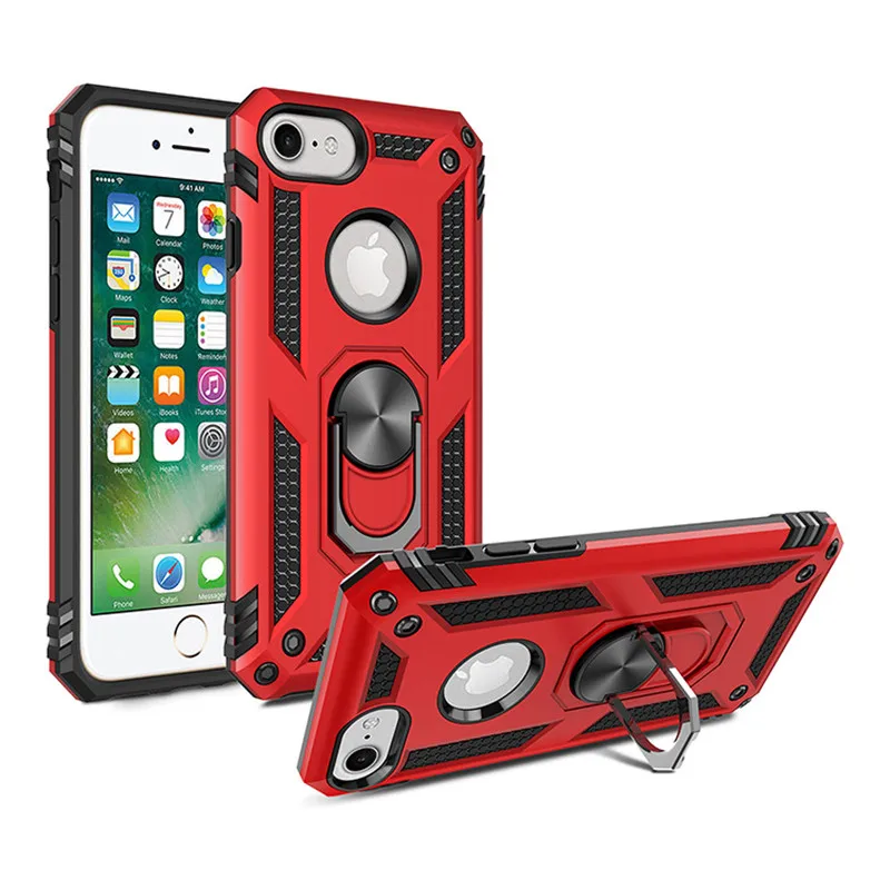Per Iphone 6 S 6 6 + Plus Custodia Magnete Anello Per Auto Supporto Per Supporto Per Iphone 6 S Plus 6 6G Iphone6S Iphone6 Paraurti In Silicone Coque