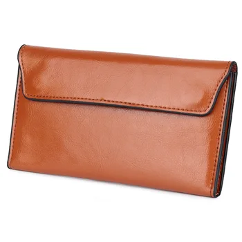 

Real Leather Clutch Wallets New bags for women Leather Purse femmes card holder womens wallets and purses Fashion wallet women