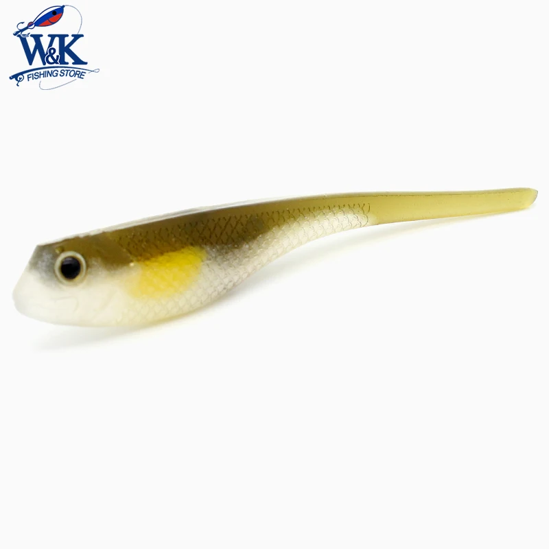 W&ampK Brand Soft Fishing Lure 9.5cm*9g 5pcs/bag Freshwater Artificial Seabass Rock fish Promotion 2017 | Спорт и развлечения