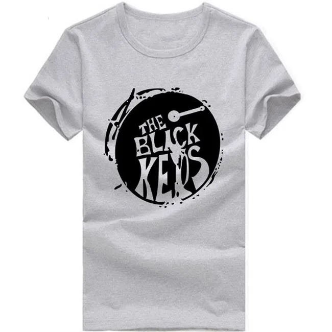 Футболки one yona The Black Keys, мужские повседневные футболки с рисунком барабана, хлопковые футболки с круглым вырезом, мужские футболки с короткими рукавами