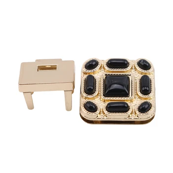 

New Metal Bag Lock Clasp Lock For DIY Handmade Bag Handbag Craft Bag Purse Hardware Accessories