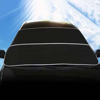 

Snow Shield Universal Dustproof Summer Winter UV Proof Styling Windshield Cover Anti Freeze Wear Resistant Foldable Portable