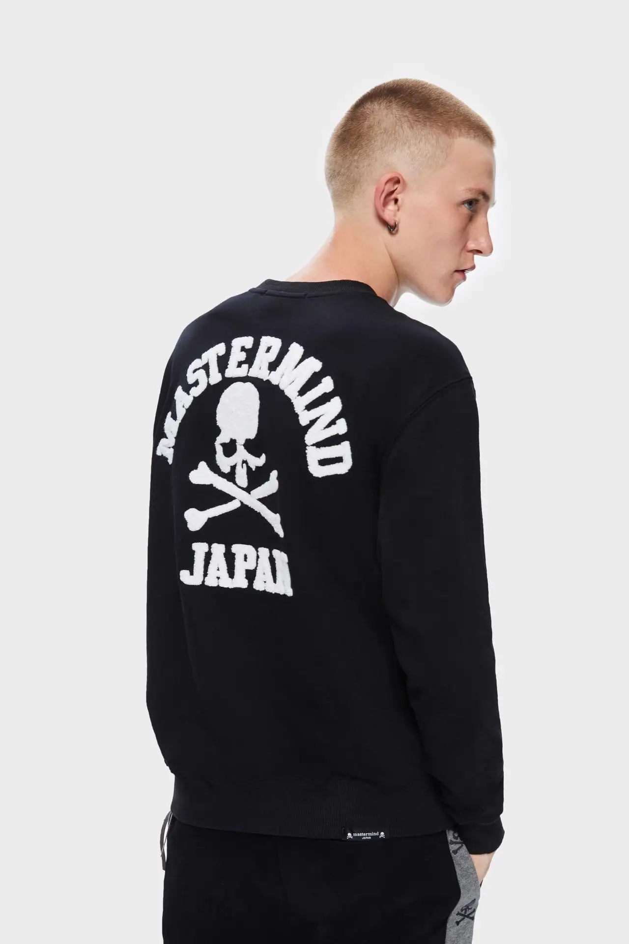 19SS Japan Mastermind MMJ толстовки для мужчин и женщин Череп уличная Harajuku Mastermind японская кофта хип хоп kanye west толстовки - Цвет: black