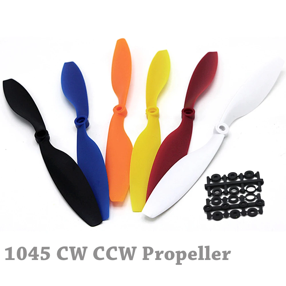 10 шт./лот 10x4 5 &quot1045 1045R CW CCW Propeller для F450 500 F550 FPV Multi-Copter RC QuadCopter Drone Blade Toys(5 пар) |