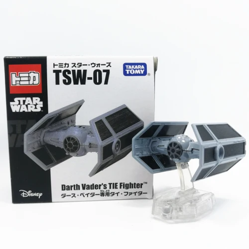 TOMICA литые под давлением R2D2 фигурки модель автомобиля такатра Tomy космический корабль миллениума Сокол Звездные войны фигурка йода мастер игрушка - Цвет: TSW-07