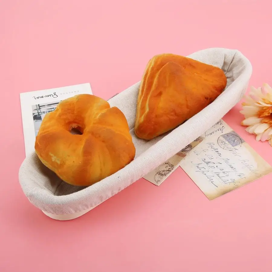 

Baguette Fermented Bread Basket Household Fermented Bread Basket Rattan Basket Bread Baking Tools Kitchen Utensils
