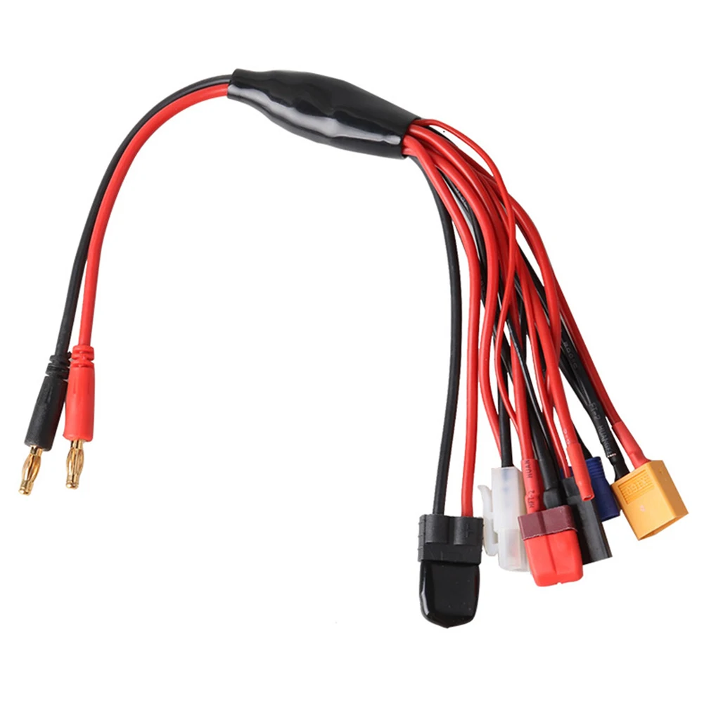 8 в 1 Lead Lipo зарядный провод Кабель-адаптер стабильная линия передачи портативный 4,0 мм разъем типа "банан" к гнезду Tamiya Futaba