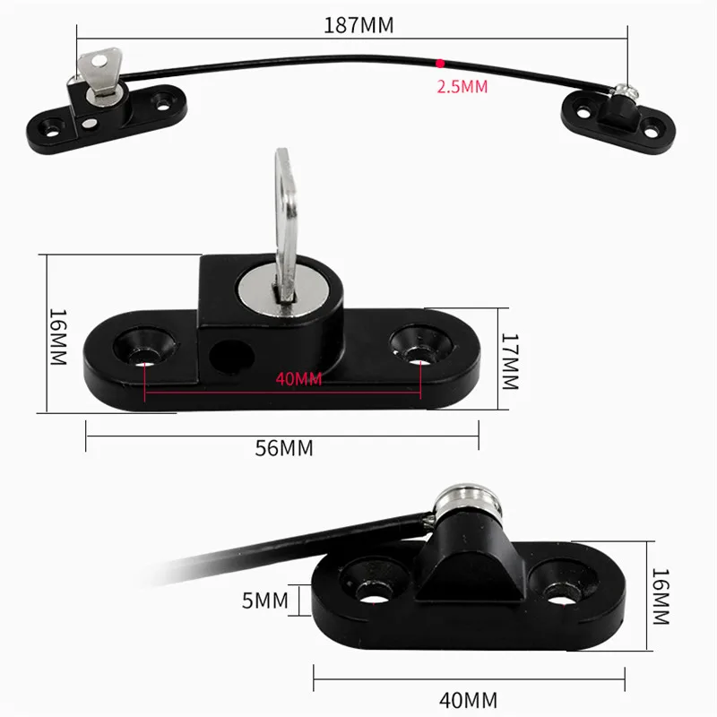 Home Window limiter Baby Door Lock Protection from Children Window Lock from Children Lockers Drawer Password Locks Baby Safety