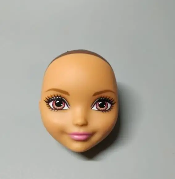 Monster Doll Toy Head Good Makeup Doll Head Girl Dressing DIY Toy