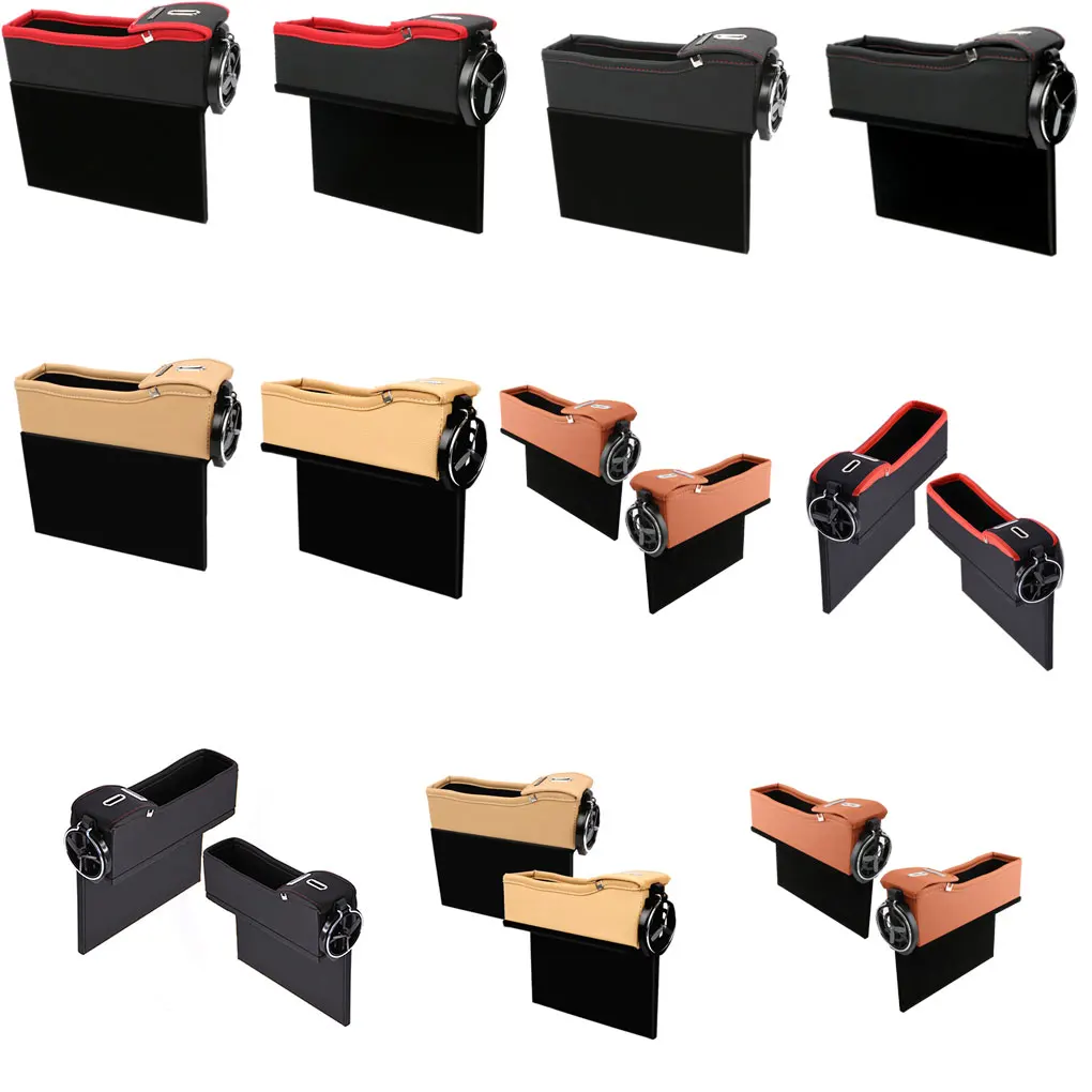 Сиденье щелевая коробка для хранения стаканчик держатель для напитков Органайзер автомобильный карман укладка Tidying слот