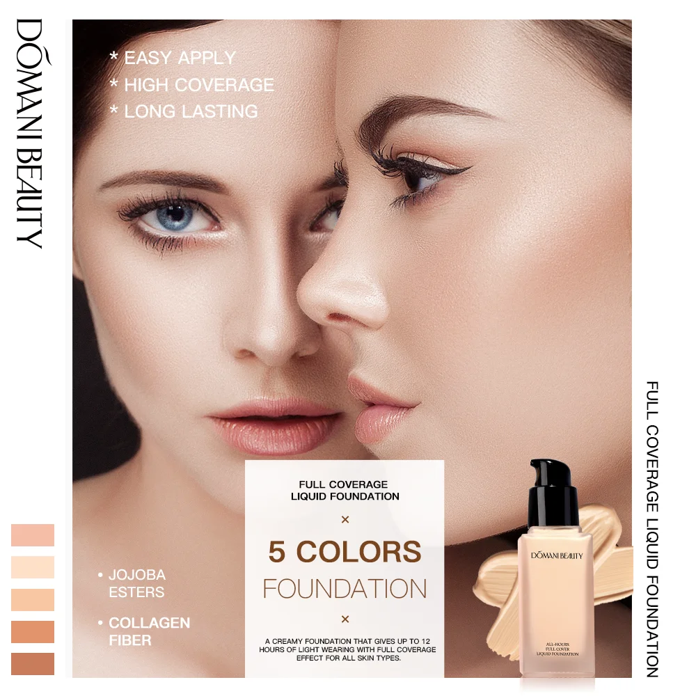 30ml Perfect Full Cover BB Cream Foundation Concealer Moisturizing Oil-control Whitening Face Beauty Makeup Cosmetics