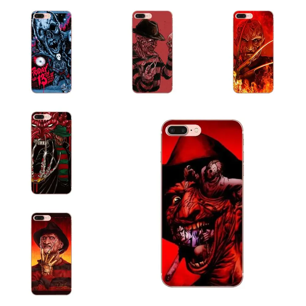 Чехол для сотового телефона из ТПУ Horor Freddy Krueger 4 Apple iPhone 4S 5 5C 5S SE SE2020 6 6S 7 8 11 Plus Pro X XS