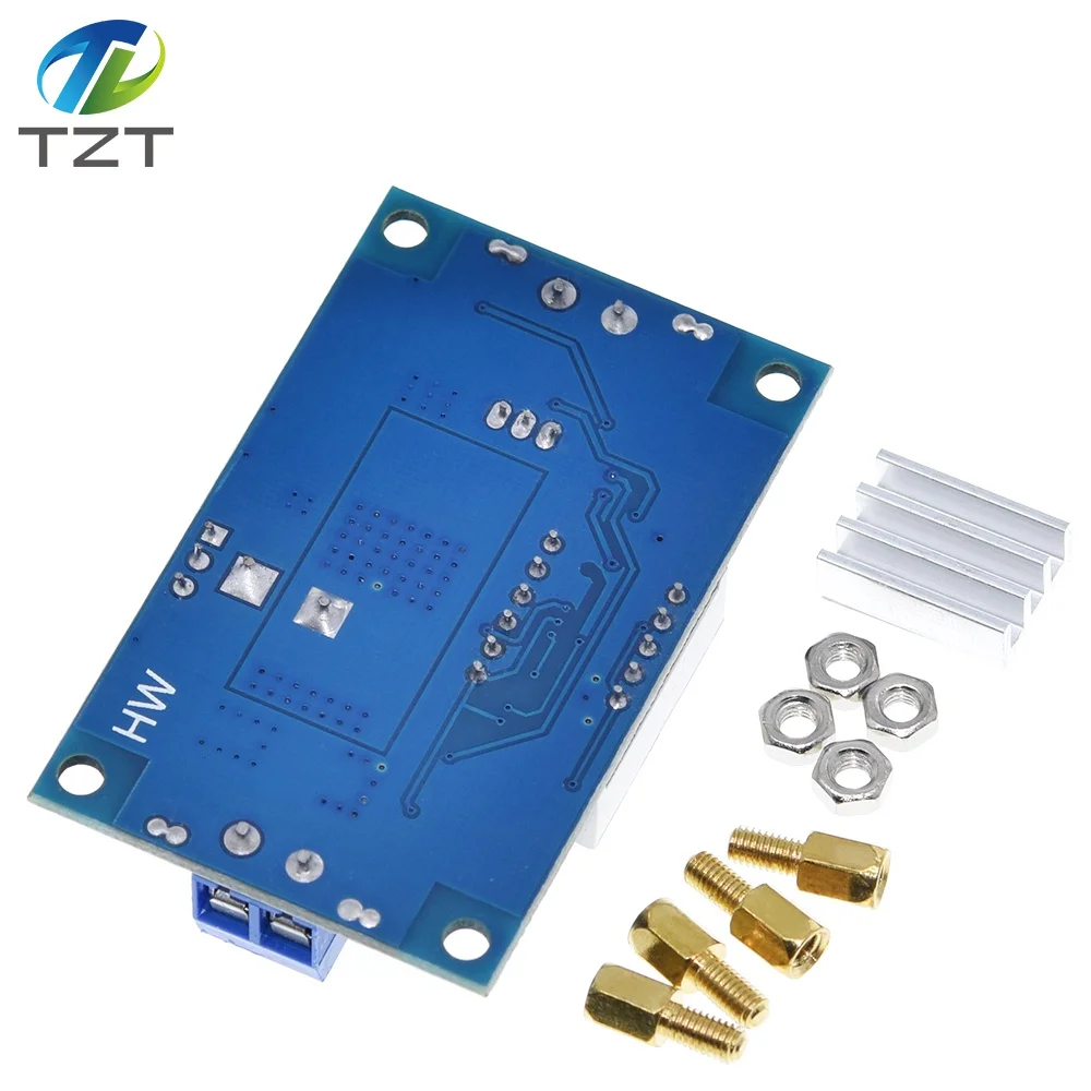 Регулируемый понижающий модуль TZT 5A 75W XL4015 источник питания с 4 0 38V на 1 25 V 36V DIY|dc-dc