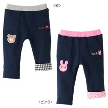 Mikiumkee/Новинка года, стильные осенние флисовые спортивные штаны для мужчин и женщин, с изображением медвежонка, маленькой кроличьей головы, двух цветов