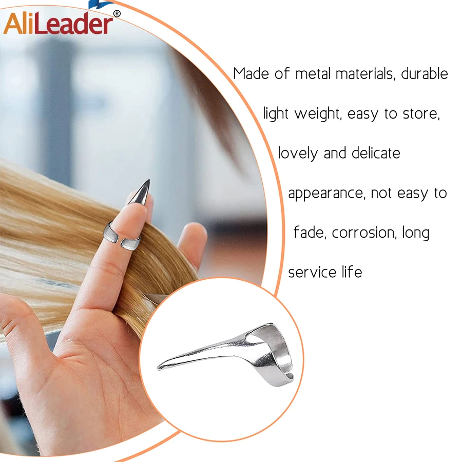 Cheap Retro Punk Hair Selecting Tools Cool Rock Gothic Talon Nail Finger  Claw Spike Rings For Braiding Hair Party Cosplay Gift - Styling Accessories  - AliExpress
