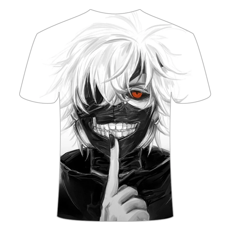 Tokyo Ghoul футболка 2020 Новая мода забавная аниме и толстовка 3d Футболка Harajuku хип-хоп