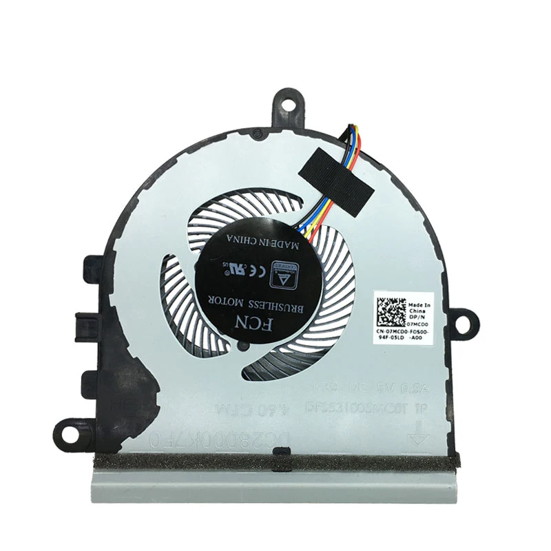 DELL inspiron 15 3501 3505용 새 원본 노트북 CPU 냉각 팬