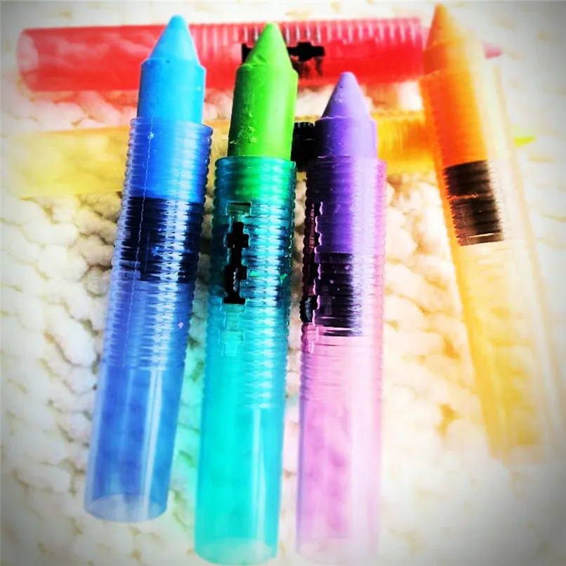 DIY 6PCSSet Magic Popcorn Pen for Kids DIY Drawing Multi Function Bubble Art Marker Pen Education Toy Bathtub Crayons #30D11 (5)