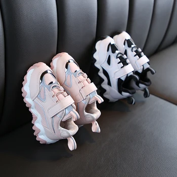 

Children Casual Shoes Boys Shoes Non-slip Kids Sneakers girls Leather Sport Shoes Spring Wear Resistant SYY108