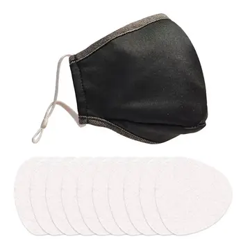 

Unisex Washable Cotton Mouth Mask with 10 Disposable Melt-Blown Filter Insert Anti-Fog Haze PM2.5 Face Cover