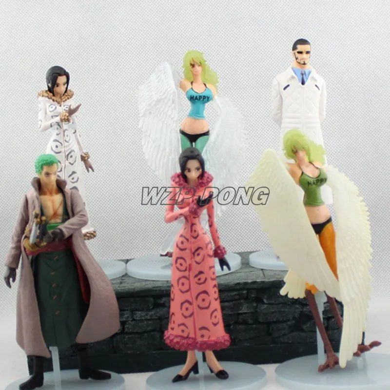 

13CM One Piece Roronoa Zoro Monet Nico Robin Figurine Dolls Toys PVC Action Figure Collectible Model Toy Kids Gift