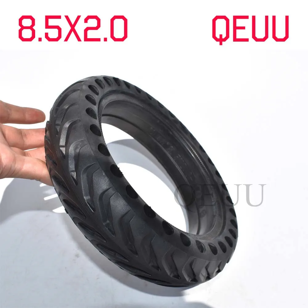 Size 8.5 inch Bee Hive Holes Solid Tire 8.5x2 For Xiaomi Mijia M365& pro Electric Scooter Tires 8.5X2.0