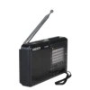 XHDATA D-328 Noir Portable Radio AM FM SW 12 Bandes avec DSP/MP3 Lecteur de Musique et Fente Pour Carte TF USB Mini Récepteur Radio FM ► Photo 2/6