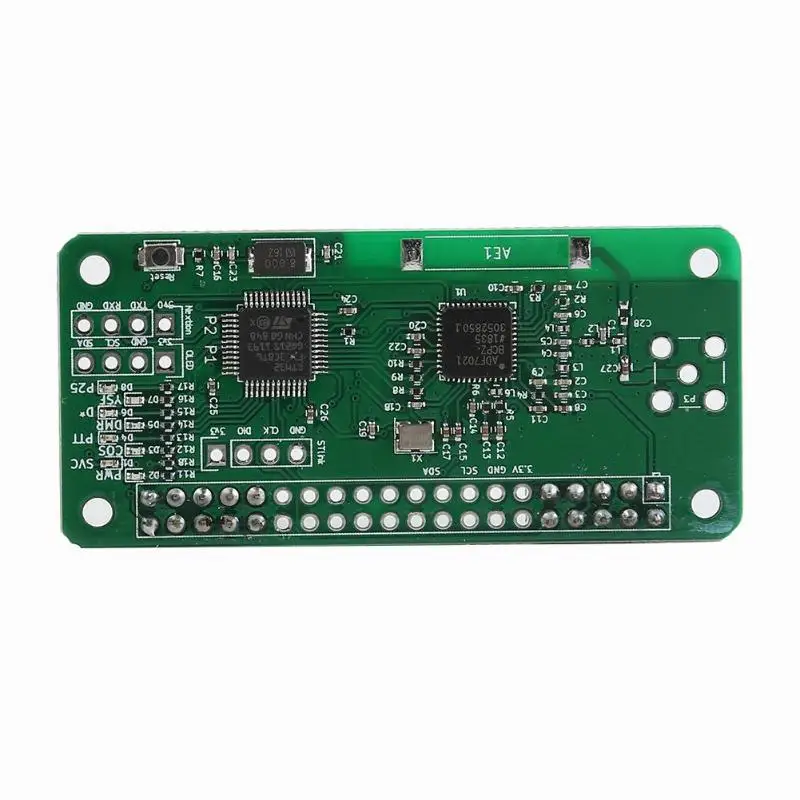 Для Raspberry Pi Zero W 3B MMDVM модуль точки доступа поддержка P25 DMR YSF 32 бит ARM процессор плата с 433 МГц Антенна точка доступа-mmdvm