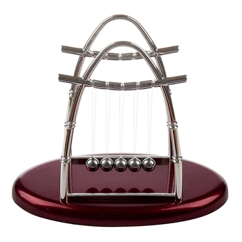 

Newton's Cradle Balance Ball Physics Science Fun Desk Toy Accessory