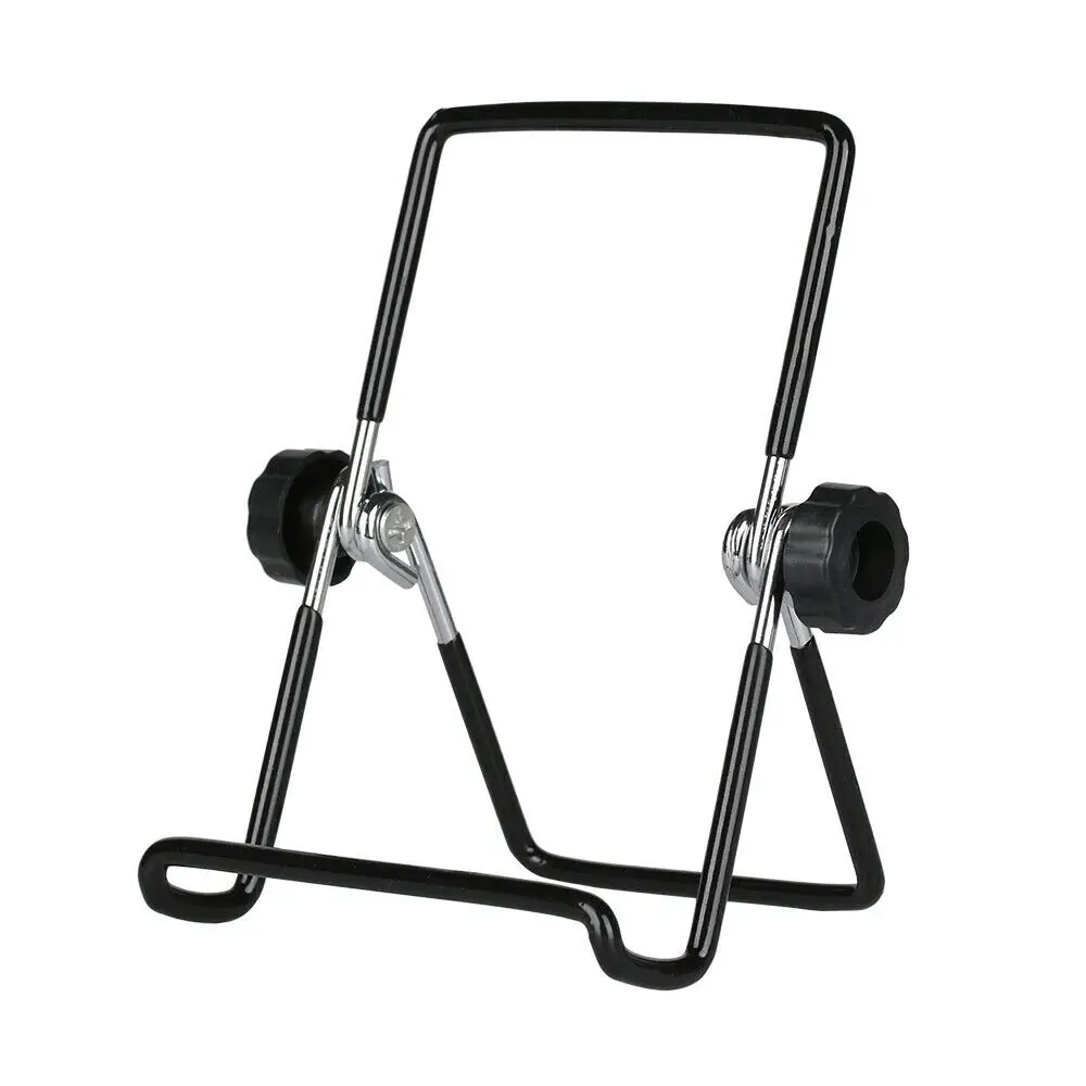 S Foldable Laziness Bracket Mount Stand Phone Holder Desk Stand For Tablet PC Desktop Heat Dissipation Metal Folding Iron Bracket - Цвет: S