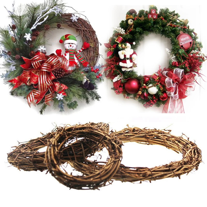 Joy-Enlife, свадебное украшение, украшение из ротанга, венок, гирлянда, дверь, подвесной декор, год, Рождество, украшения для дома, Kerst