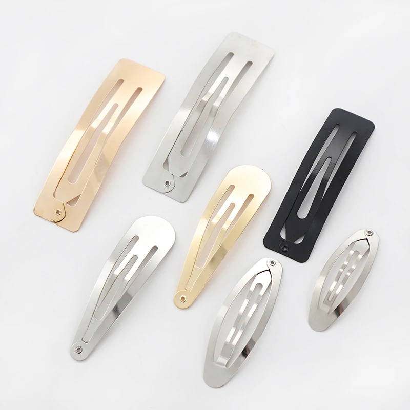 Jewelry Making Supplies Craft Supplies 10pcs DIY Handmade Hair Accessories Jewelry Hairpin Oval Clip BB Clip Water Drop Hairpin
