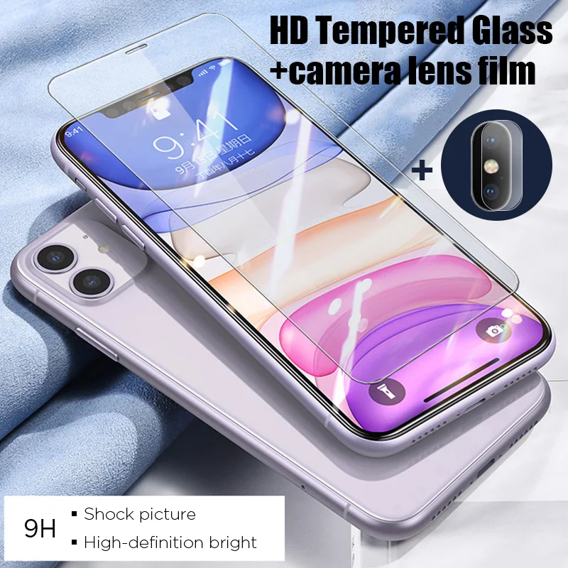 Пленка для объектива камеры iPhone X XS 11 Pro Max Xs 9H твердое Защитное стекло 5 6 6S 7 8 Plus SE 2020