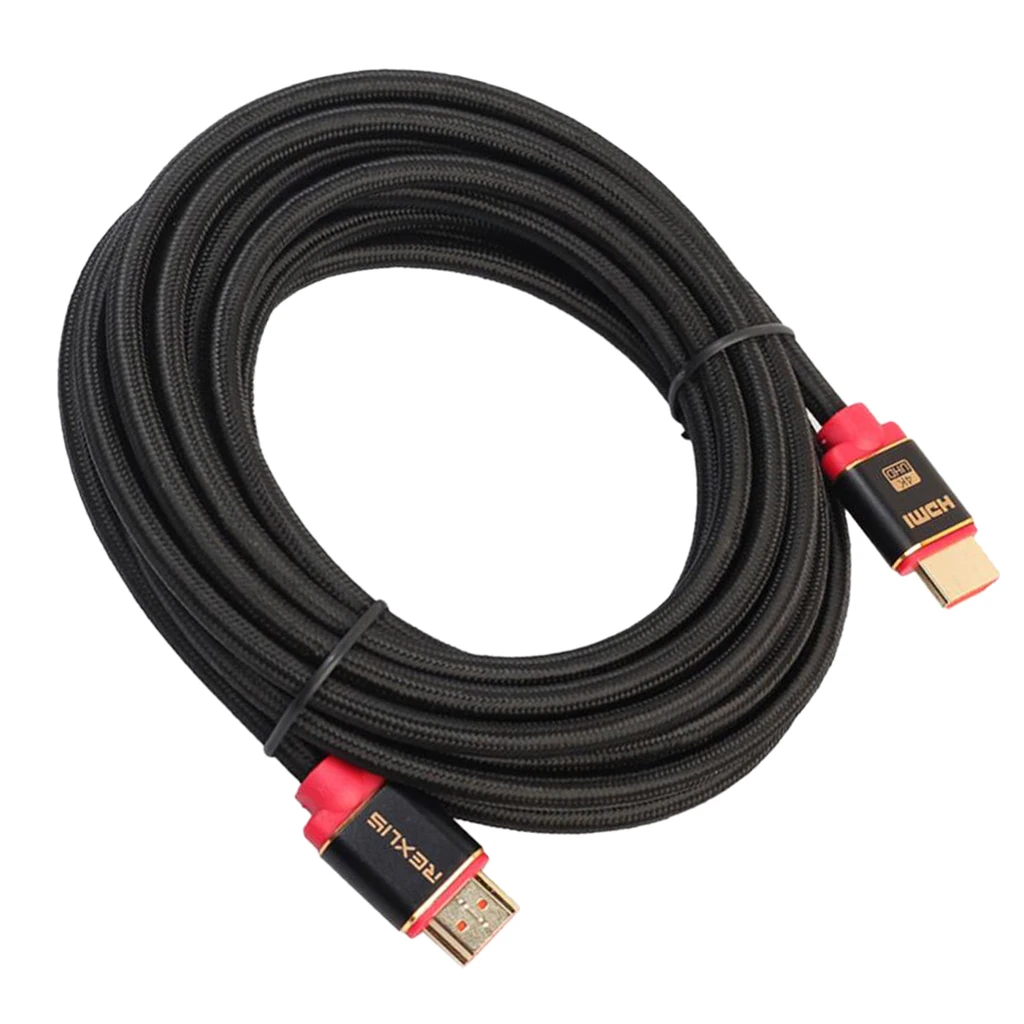 HDMI к HDMI кабель 16 футов черный для HD tv PS3 проектор ЖК-видео