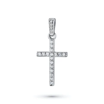 

Pendant in white gold with a diamond
