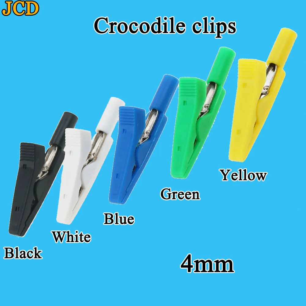 

JCD 1Pcs Battery Test Clip 55x35mm HV Alligator Clip For Banana Plug Multimeter Pen Cable Probes Crocodile Clip Battery Car Auto