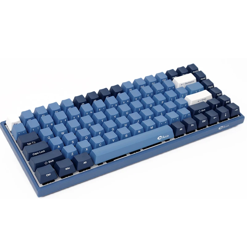 Механическая игровая клавиатура AKKO 3084, 84 клавиши, Cherry MX Switch, PBT Keycap, игровые клавиатуры, беспроводной режим для рабочего стола