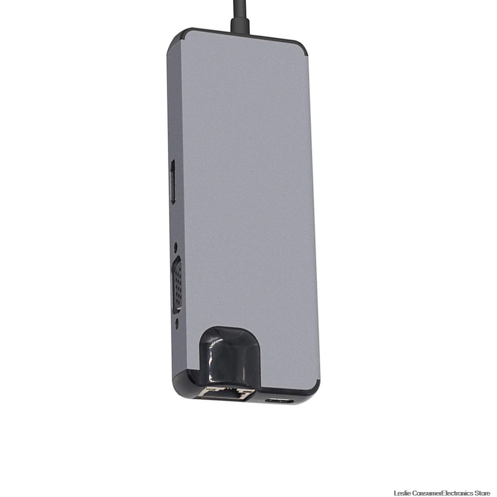 Usb type C к HDMI VGA Gigabit Ethernet Lan RJ45 адаптер для Macbook Air Pro type-C USB-C кардридер