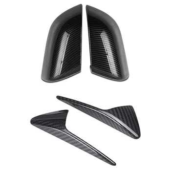 

Carbon Fiber Look Car Rear View Mirror Cover for Tesla Model 3 2017 2018 2019 with for Tesla Model X Model S Model 3 2013-2019 S