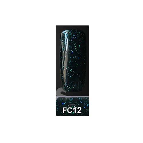 12 Гель лак Lucky Hybrid зеленый блеск гель лак Полупостоянный УФ голографический лак для ногтей для женщин 15 мл - Цвет: 12