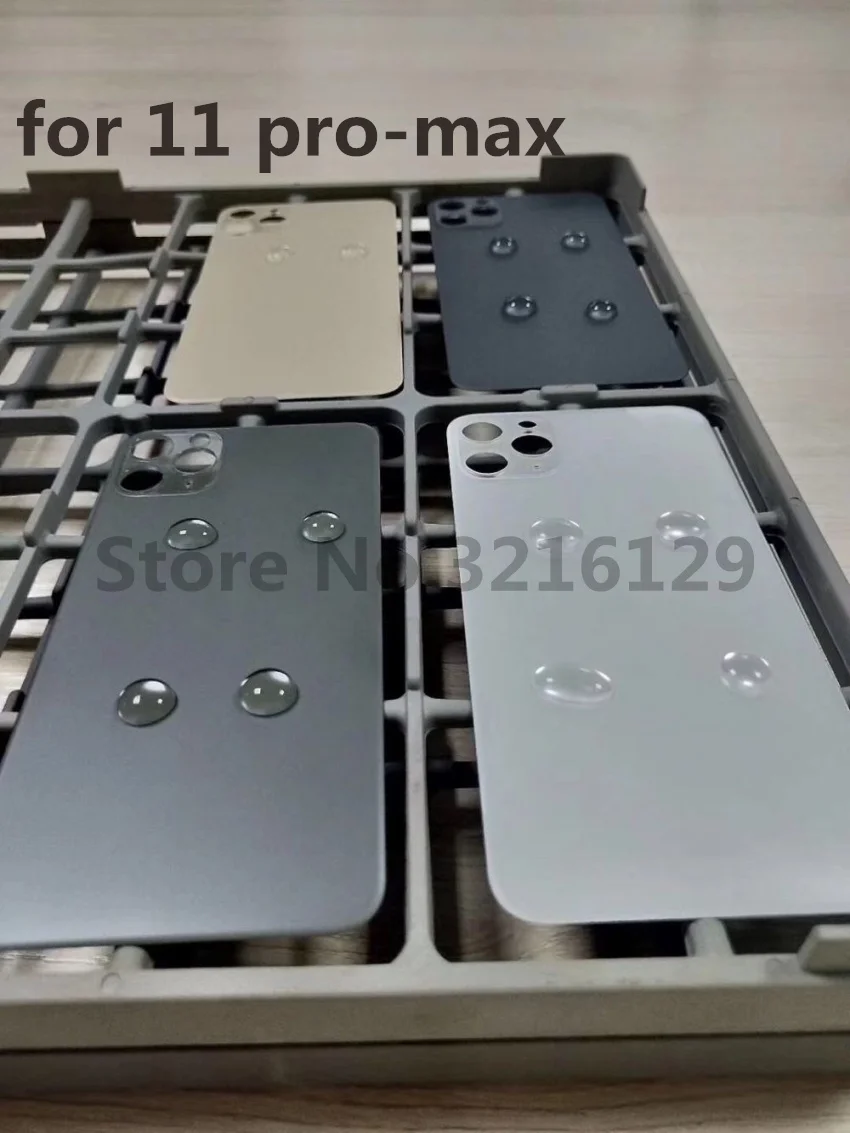 Оригинальное качество для Apple iPhone 11 Задняя крышка батареи задняя крышка стекло Корпус чехол Замена для iPhone 11 pro-max с клеем