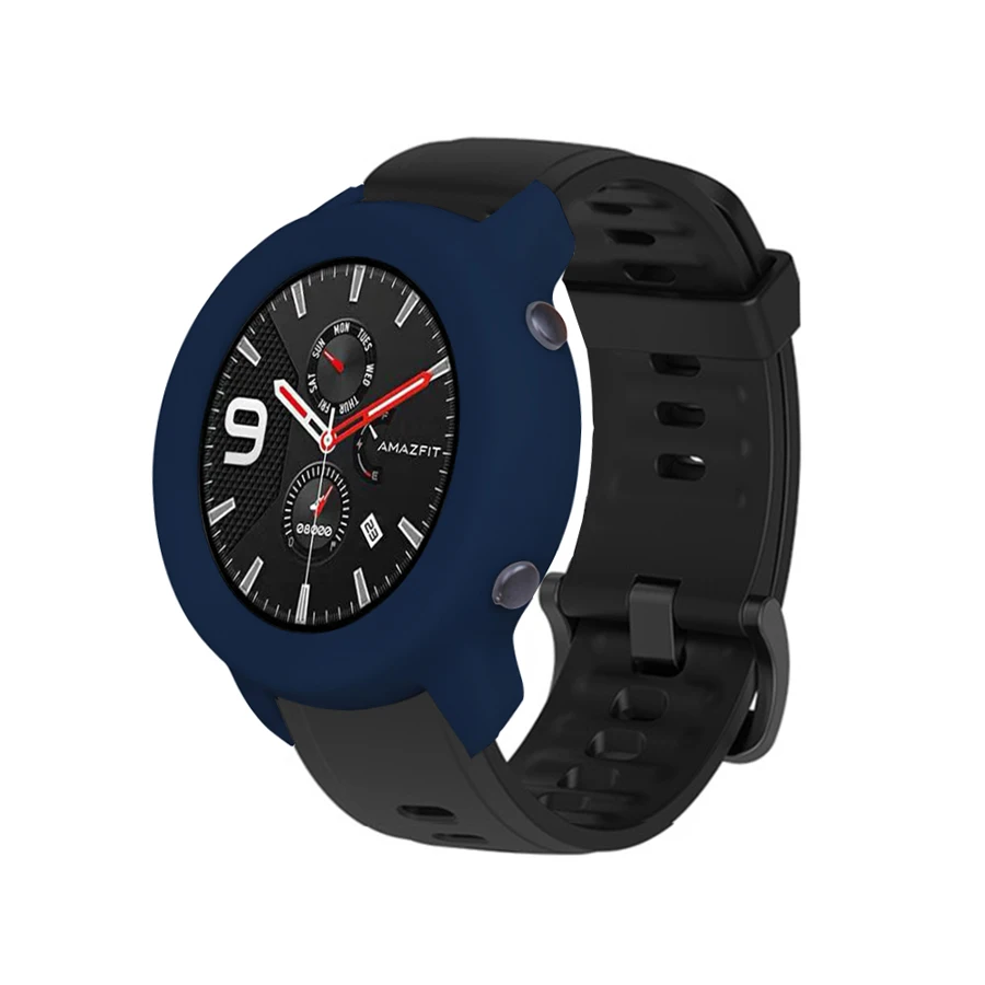Защитный чехол для Xiaomi Amazfit GTR 42 мм 47 мм мягкий, из ТПУ, защитный каркас для Xiaomi GTR часы Защита оболочки аксессуары