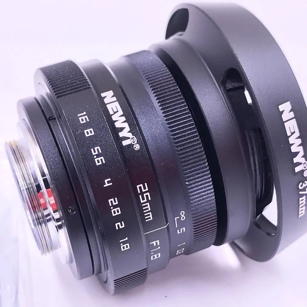 Мини 25 B+ FX ручная фокусировка CCTV кинообъектив для Canon для Nikon для sony E крепление для беззеркальной камеры Fuji