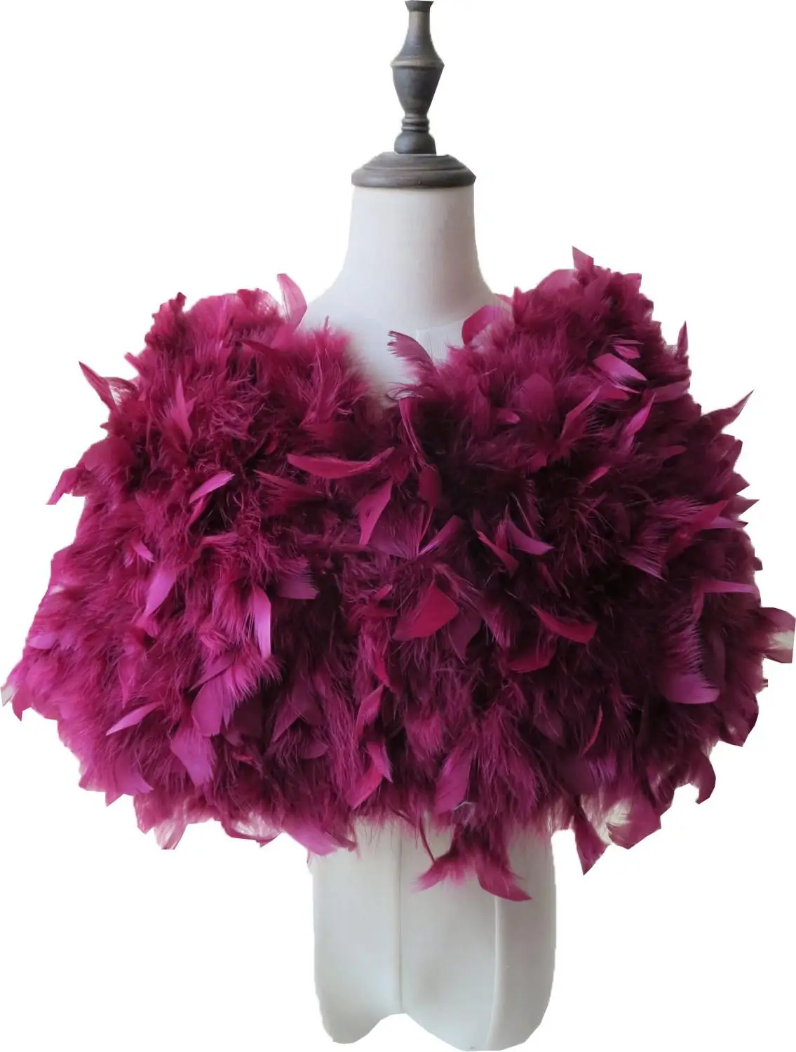 Шаль из натурального меха Болеро для женщин страусиных перьев меховые накидки