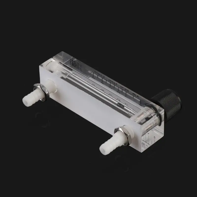 Высокоточный расходомер воздушного газа 0-5L тип панели плексигласовый шланг соединение кислородный генератор ротор расходомер