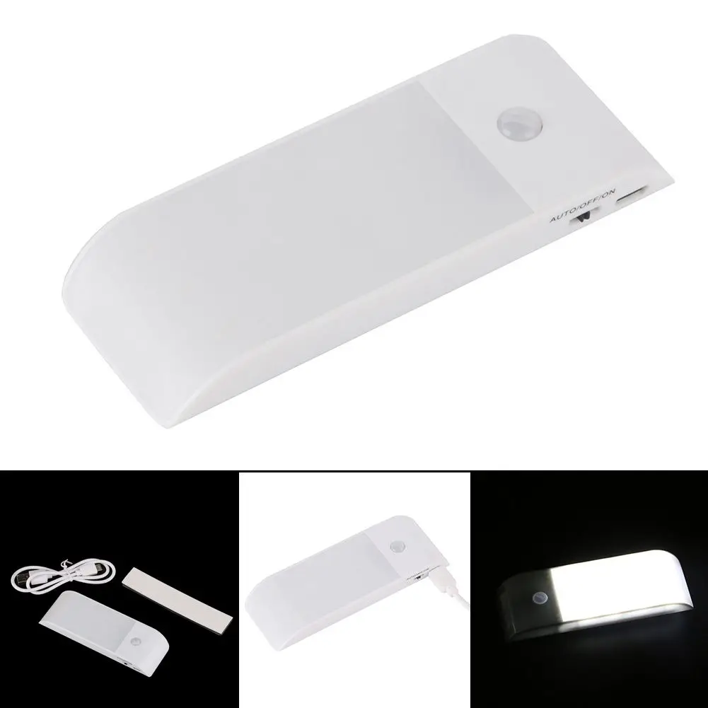 ELEG-12LED USB Перезаряжаемый светильник с датчиком движения, настенный светильник для гардероба